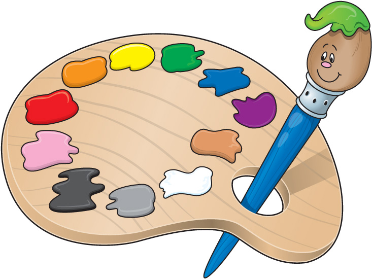 Artist Palette Clipart-artist palette clipart-6