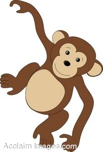 cute monkey clip art