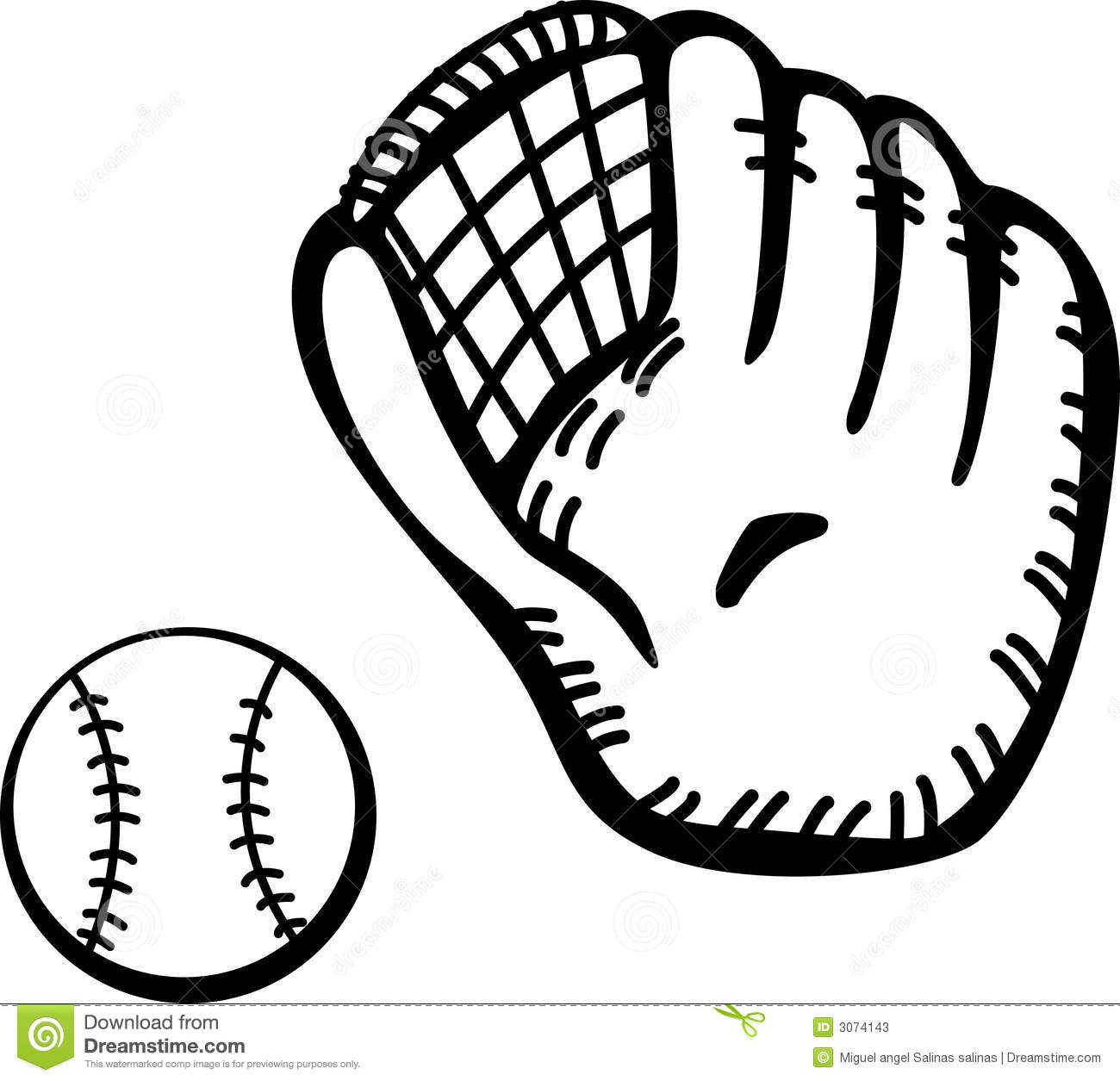 Baseball Clipart Black And White-baseball clipart black and white-3