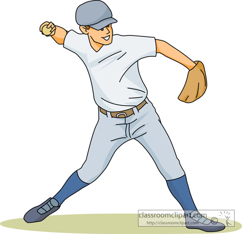 Baseball Pitcher Clipart Base