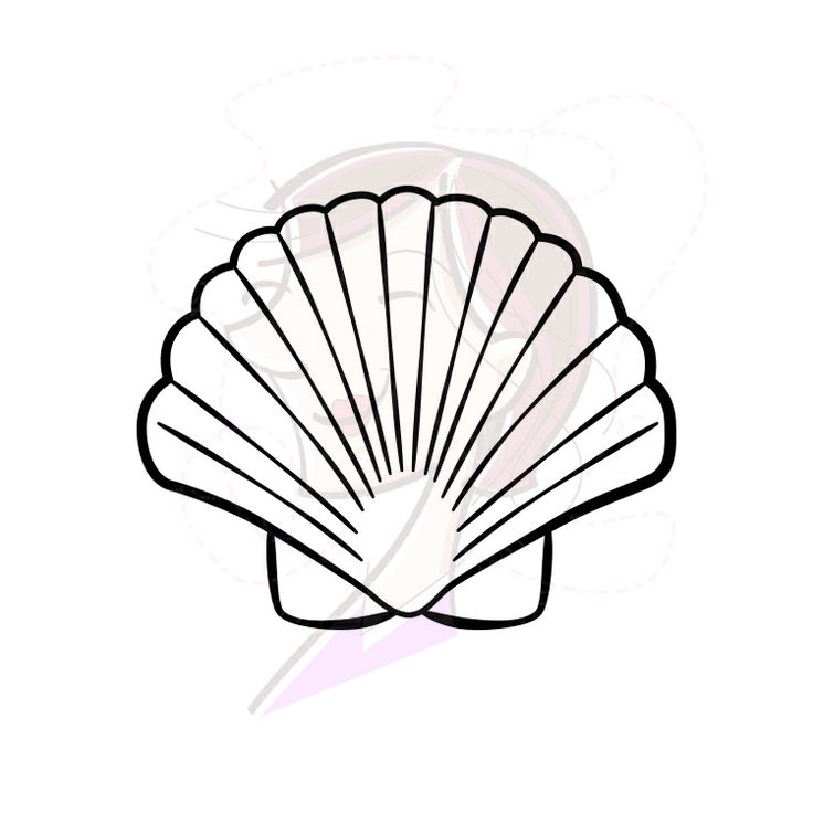 Scallop Shell Clip Art