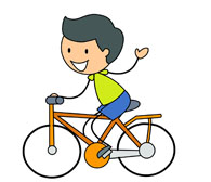Bicycle Rider Wearing Helmet. Size: 76 K-bicycle rider wearing helmet. Size: 76 Kb-8