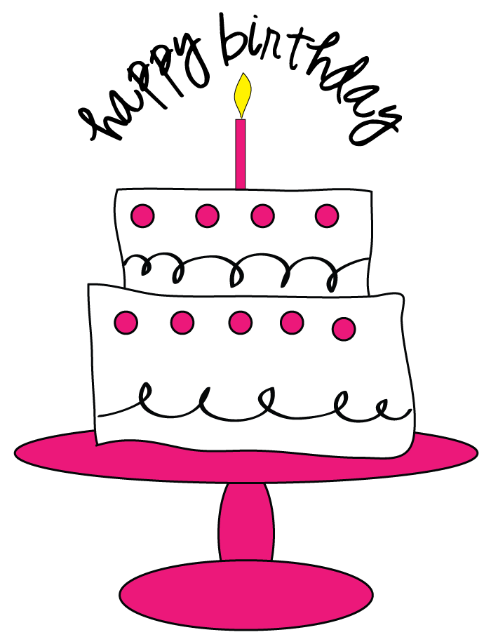 Birthday Cake Clipart-birthday cake clipart-3