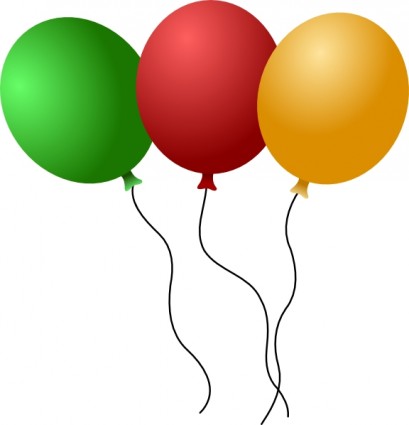Birthday Balloons Clip Art ..-Birthday Balloons Clip Art ..-6