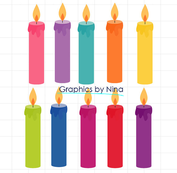 Birthday Candles Clipart. Il_570xn-Birthday Candles Clipart. Il_570xn-3