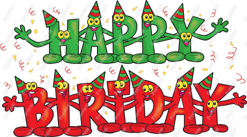 Birthday Clip Art Cute Happy .-Birthday Clip Art Cute Happy .-5