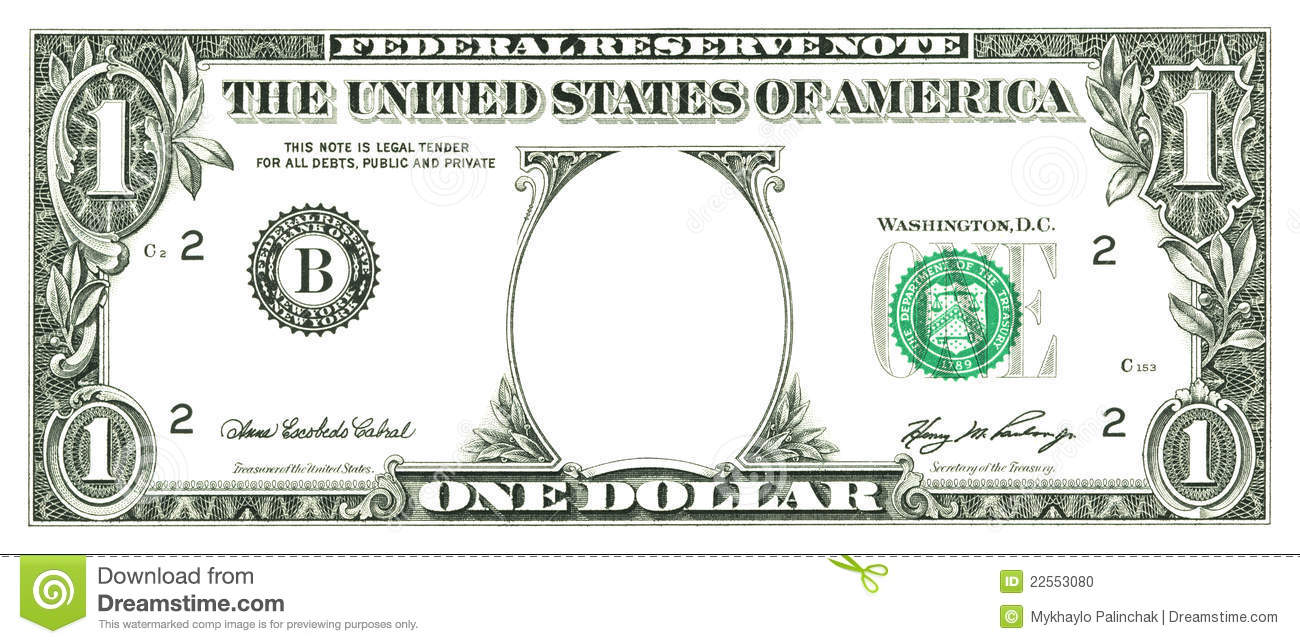 Blank Dollar Bill Clip Art-Blank dollar bill clip art-4