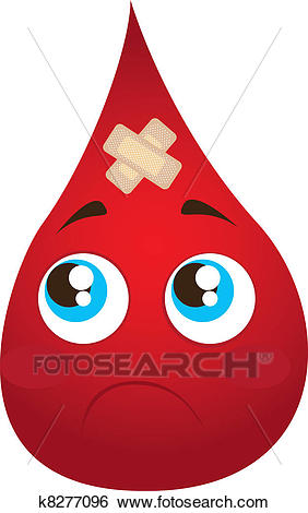 Clip Art - Sad Blood Drop. Fotosearch - -Clip Art - sad blood drop. Fotosearch - Search Clipart, Illustration  Posters, Drawings-7