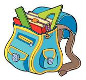Book Bag Clipart And Illustration 2297 B-Book Bag Clipart And Illustration 2297 Book Bag Clip Art Vector Eps-6