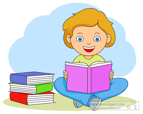 Book Clipart Girl Reading A ..-Book Clipart Girl Reading A ..-1