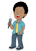 Singing Clip Art - Getbellhop