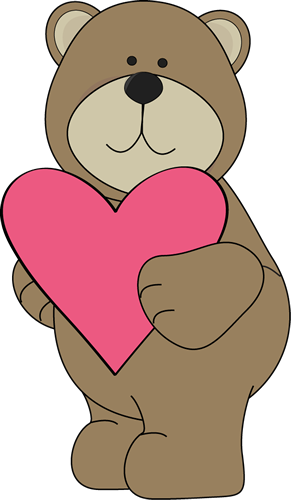 Brown Bear Valentine Heart-Brown Bear Valentine Heart-1