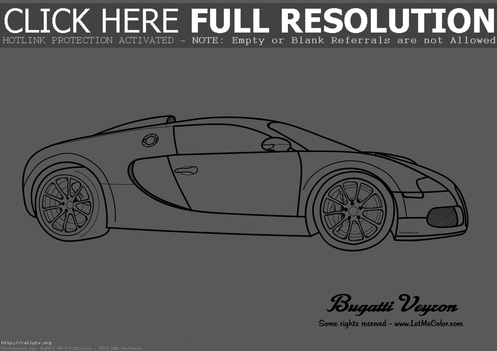 Bugatti Coloring-Bugatti Coloring-8
