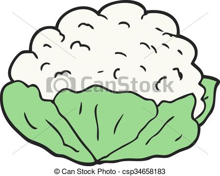Cartoon Cauliflower - Csp34658183-cartoon cauliflower - csp34658183-1