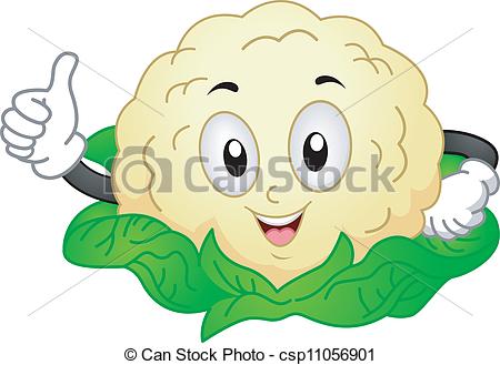 Cauliflower Mascot - Csp11056901-Cauliflower Mascot - csp11056901-13