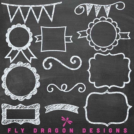 49+ Chalkboard Clip Art... Chalkboard Clipart Free ClipartLook
