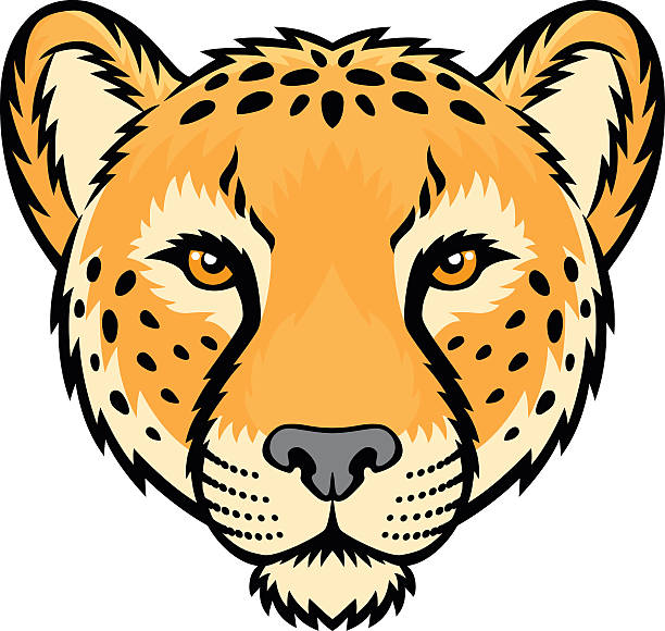 Cheetah Vector Art Illustration-Cheetah vector art illustration-6