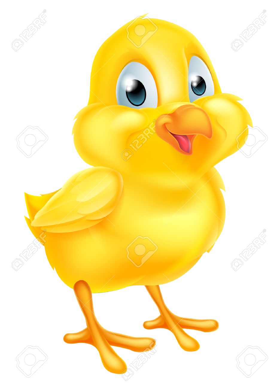 Cartoon Baby Chicken Easter Chick Bird S-Cartoon baby chicken Easter chick bird Stock Vector - 53120717-3
