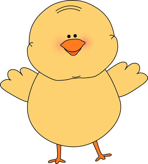 Cute Baby Chick Printable | Happy Easter-Cute Baby Chick Printable | Happy Easter Chick Clip Art Image - yellow  Easter chick happy-7