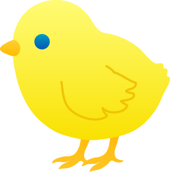 Yellow Chick Clipart #1-Yellow Chick Clipart #1-14