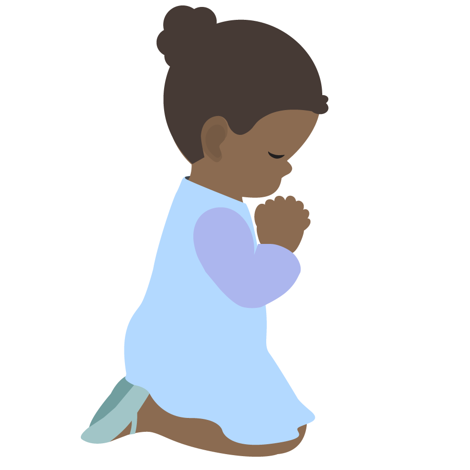 Child Prayer Clipart-child prayer clipart-1