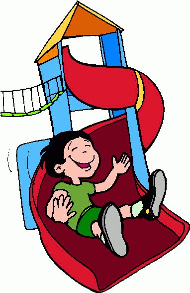 Children At Play Clip Art | Kid_on_slide-children at play clip art | kid_on_slide_1 clipart clip art-3