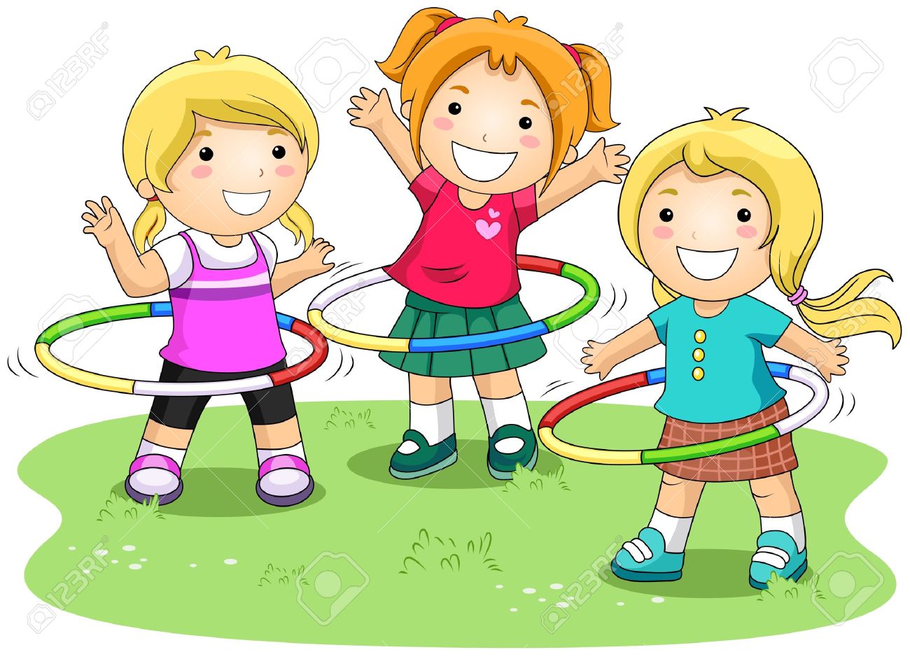 Children Playing Toys Clip Art-Children playing toys clip art-3