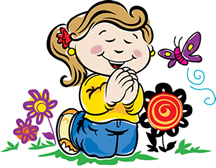 Children Praying Clip Art Free. Persiste-Children Praying Clip Art Free. Persistence in Prayer-6