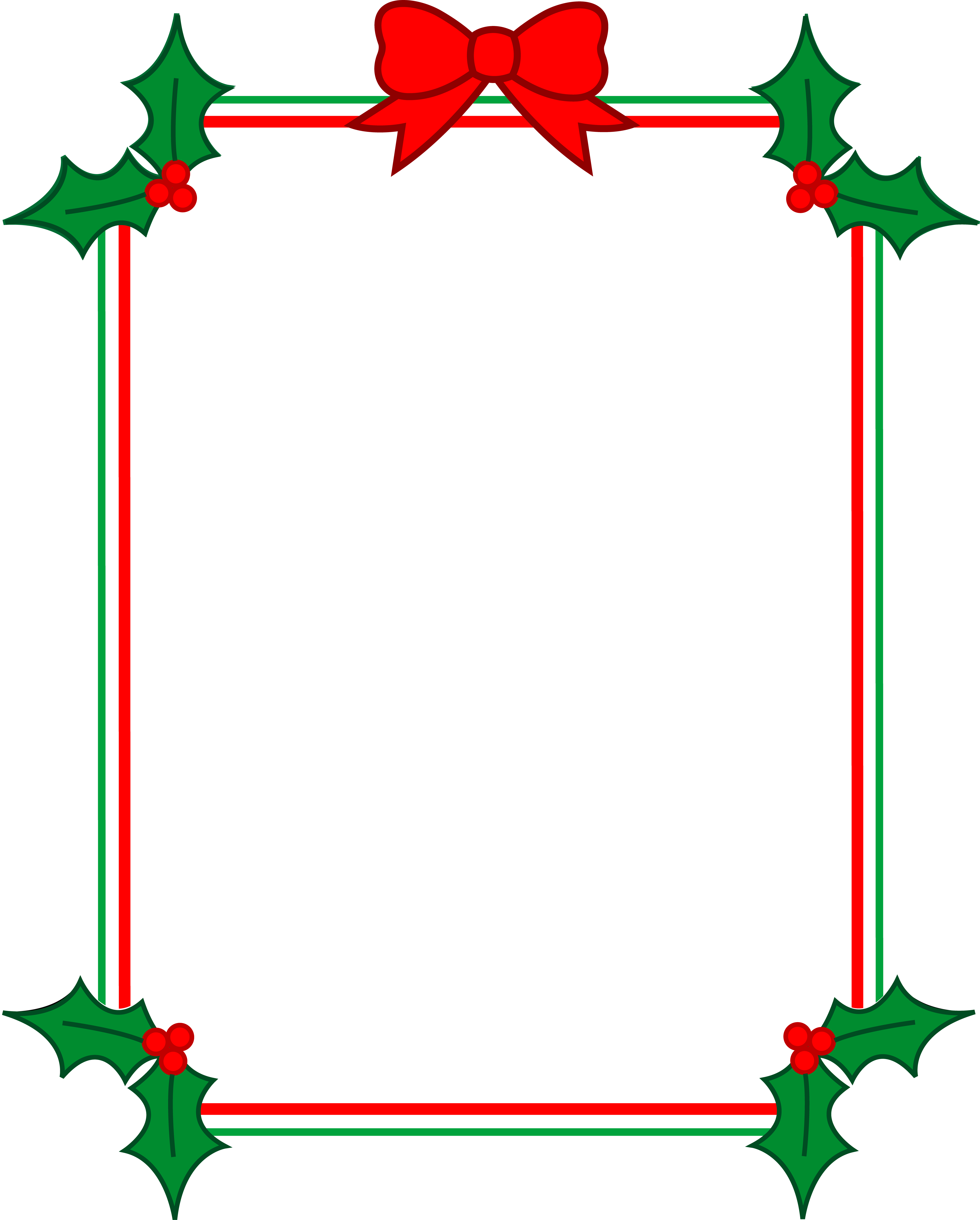 Christmas Clipart Borders-christmas clipart borders-7