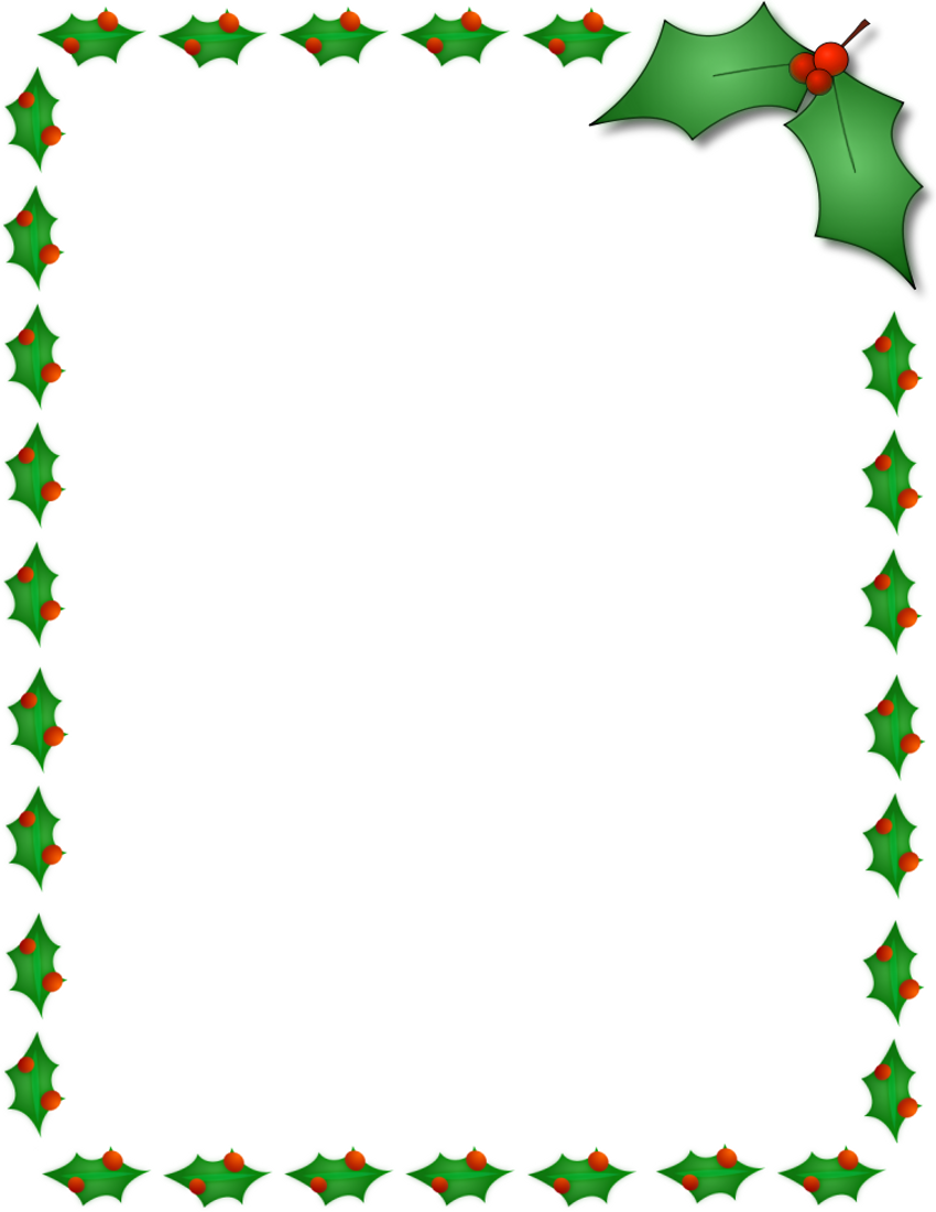 Christmas Clipart Borders-christmas clipart borders-8