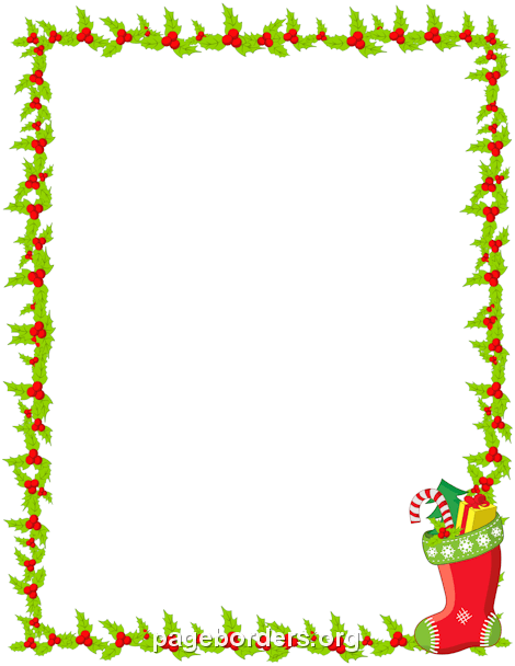 Christmas Stocking Border-Christmas Stocking Border-14