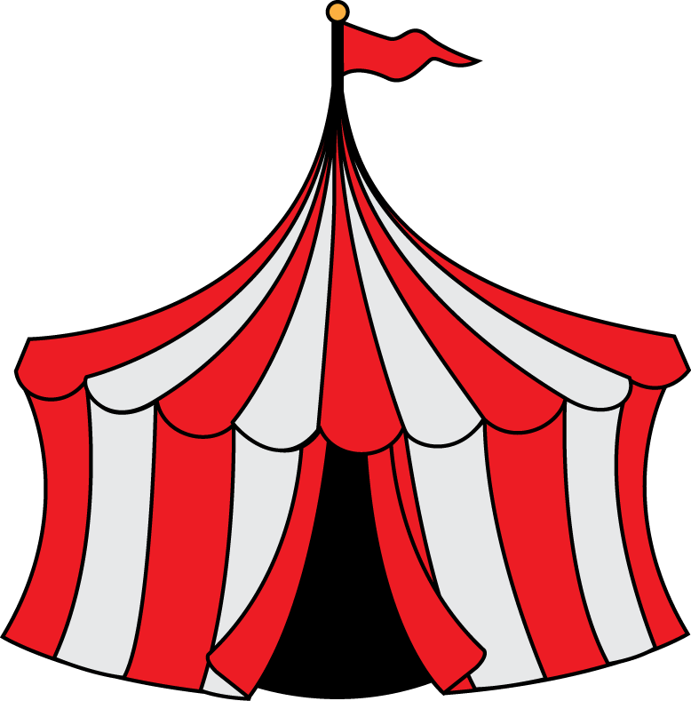 Circus Tent Frame Clipart .-Circus tent frame clipart .-17