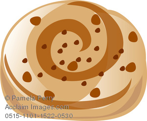 Clip Art Image Of A Cinnamon Roll Icon-Clip Art Image of a Cinnamon Roll Icon-11