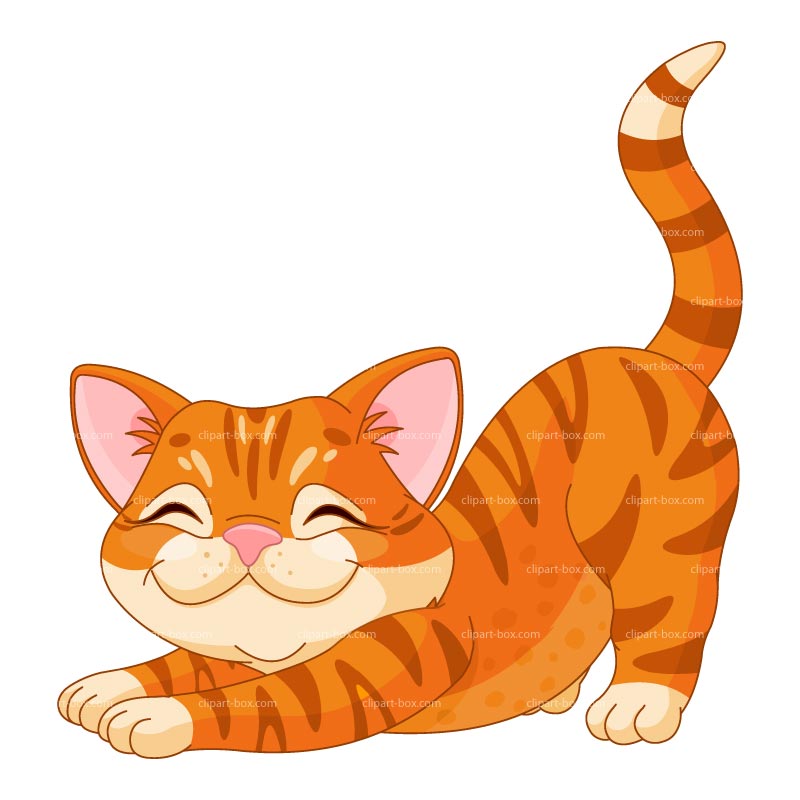Clipart Happy Kitten Royalty Free Vector-Clipart Happy Kitten Royalty Free Vector Design-2