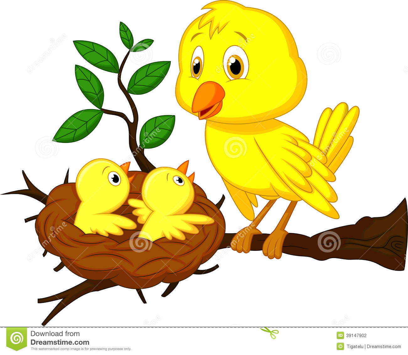 Bird nest clipart - ClipartFe
