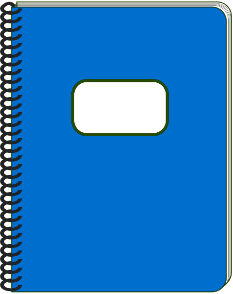 Free Notebook Clipart