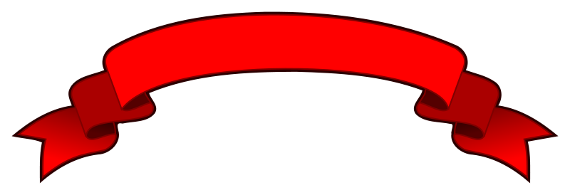 Clipart - Red Ribbon-Clipart - Red Ribbon-2