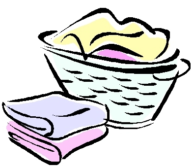 Laundry Basket Illustration .