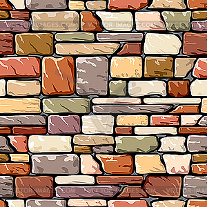Color Stone Wall Vector Clip Art-Color Stone Wall Vector Clip Art-2