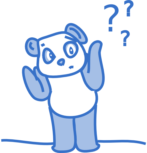 Confused Panda Clip Art At Clker Com Vec-Confused Panda Clip Art At Clker Com Vector Clip Art Online Royalty-11