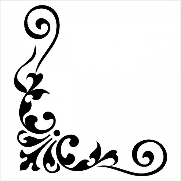 Corner Borders Colouring Pages Page 3-Corner Borders Colouring Pages Page 3-10