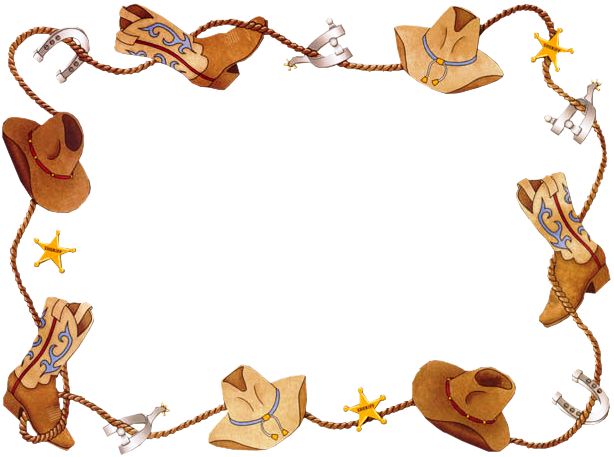 Country Western Border Clip Art. Clipart-Country Western Border Clip Art. Clipart Free Bucket Country .-3