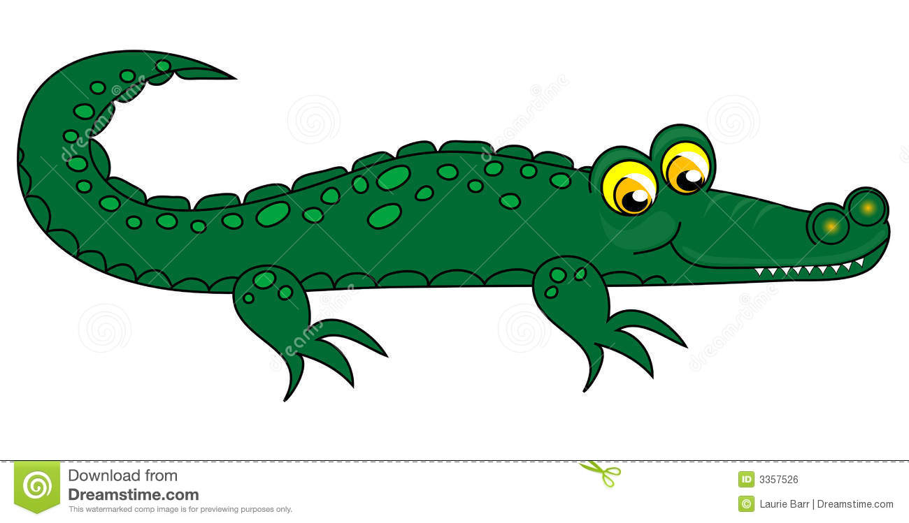 cute crocodile clipart