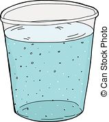 Cup Of Carbonated Water .-Cup of Carbonated Water .-2