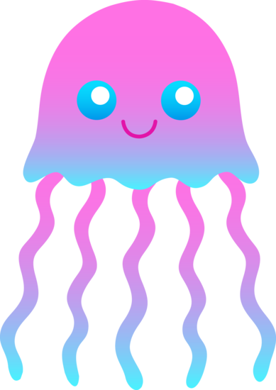 Cute Jellyfish Clipart-cute jellyfish clipart-6