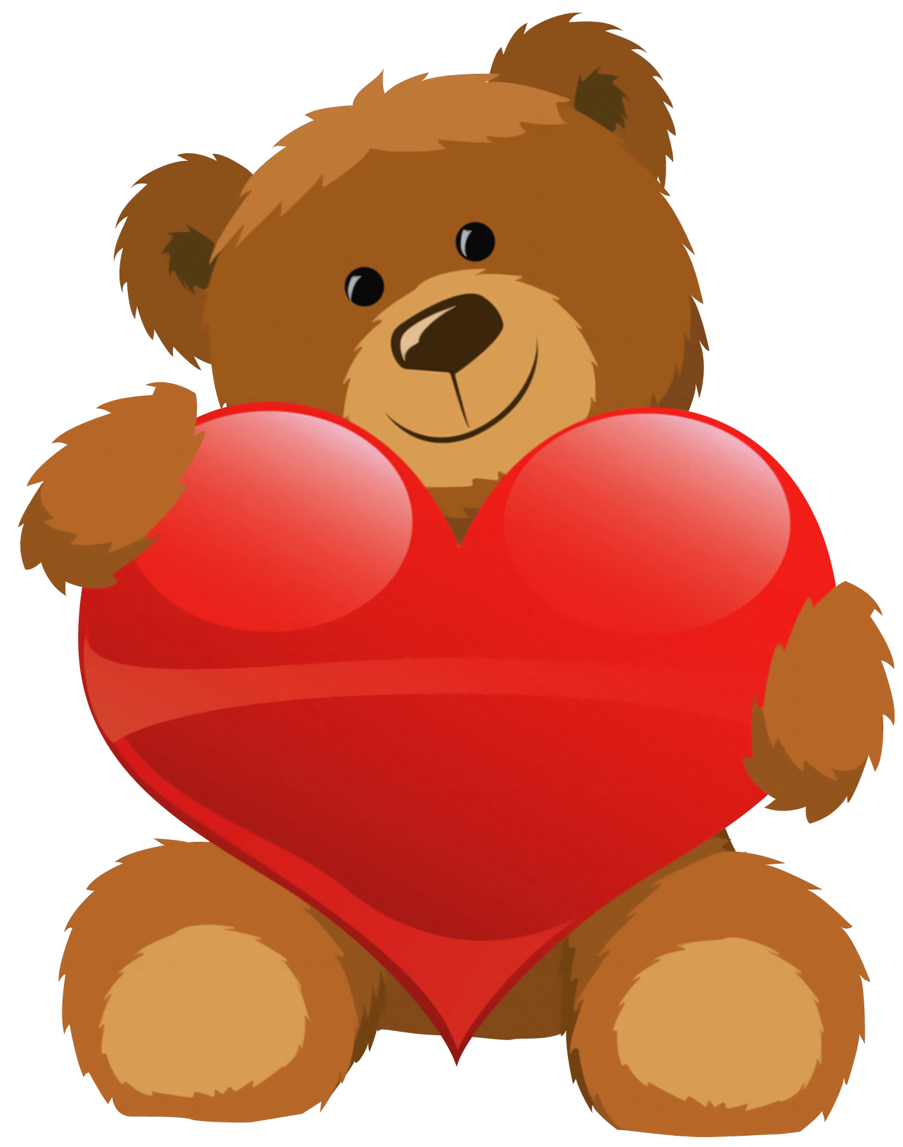 Cute Grizzly Bear Clipart Cute Bear With-Cute Grizzly Bear Clipart Cute Bear With Heart Png Clipart Picture Png-9