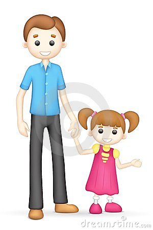 Dad And Daughter Clipart #1-Dad And Daughter Clipart #1-4