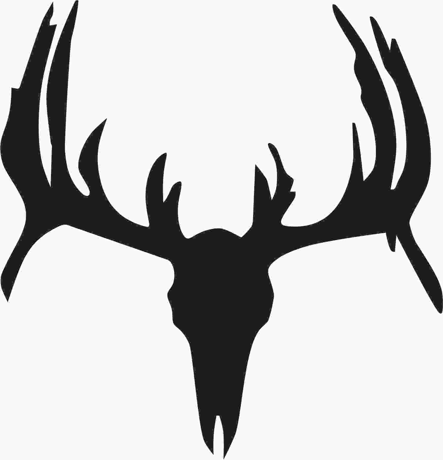 Deer Skull Clipart-deer skull clipart-4