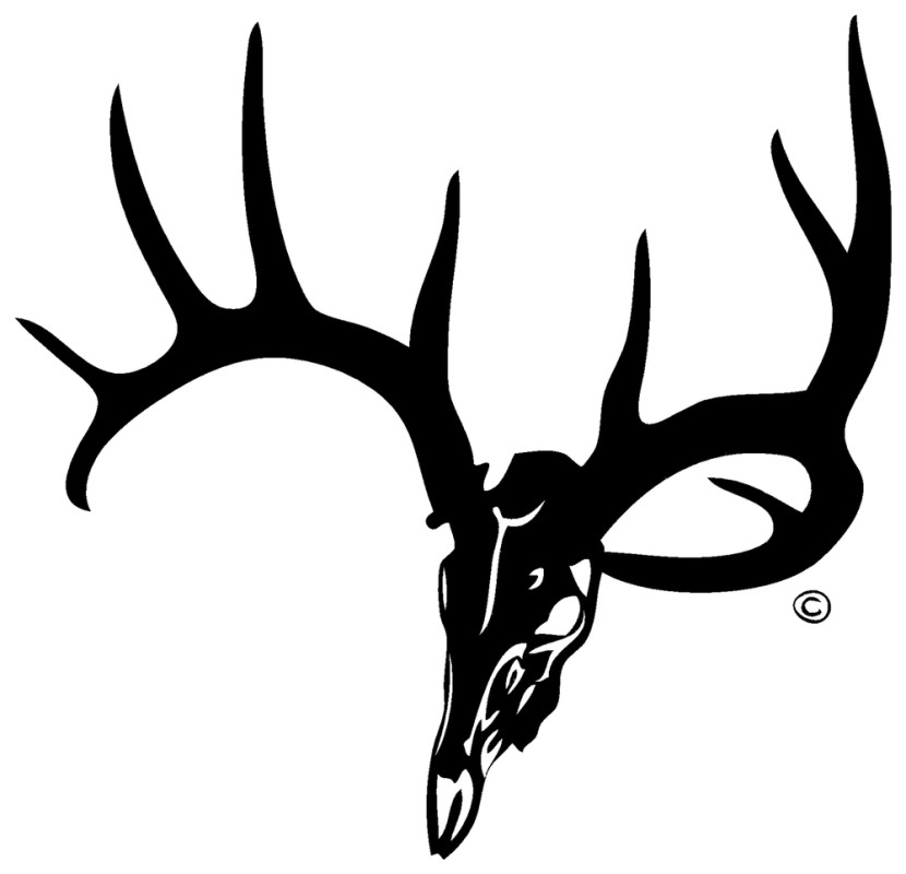 Deer Skull Clipart Free Clipart Images-Deer Skull Clipart Free Clipart Images-7
