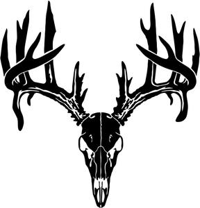 Deer Skull Decal Clipart Panda Free Clip-Deer Skull Decal Clipart Panda Free Clipart Images-8